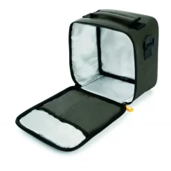 Sac Lunch Isotherme + 2 Boîtes Hermétique Plastique Vert Ibili