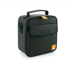 Sac Lunch Isotherme + 2 Boîtes Hermétique Plastique Orange Ibili