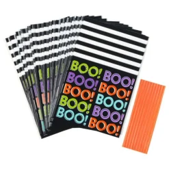 Sachet Bonbon Halloween BOO! 100x155mm (x20)