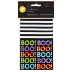 Sachet Bonbon Halloween BOO! 100x155mm (x20)