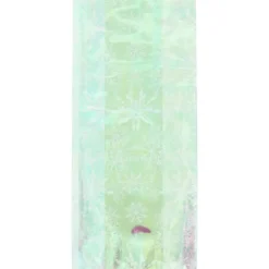 Sachet Bonbon Irisé Flocon de Neige 11 x 23,5 cm avec Attaches Sachet Wilton (x10)