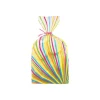 Sachets à Confiseries Lignes Multicolore x20 Wilton