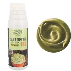 Sauce Topping Saveur Pistache 300 g Patisdécor