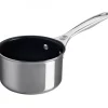 Saucier anti-adhérent inox Le Creuset