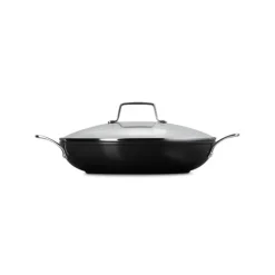 Sauteuse Antiadhérente Essentiel Céramique 30 cm et couvercle Le Creuset