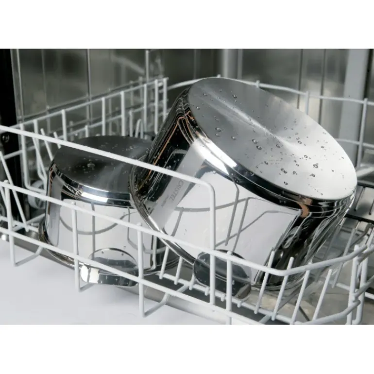 Sauteuse Casteline Ø 24 cm Manche Amovible Anti-Adhésive Inox Cristel