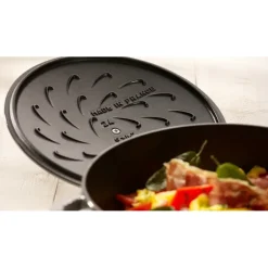 Sauteuse en Fonte Chistera 24 cm Noir Staub