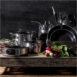 Sauteuse Inox Ø 26 cm avec Couvercle PREMIERE GreenPan