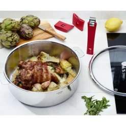 Sauteuse Mutine Ø 20 cm Manche Amovible Inox Cristel