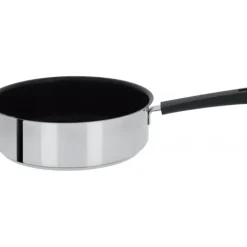Sauteuse Mutine Ø 24 cm Manche Fixe Anti-Adhésive Inox Cristel