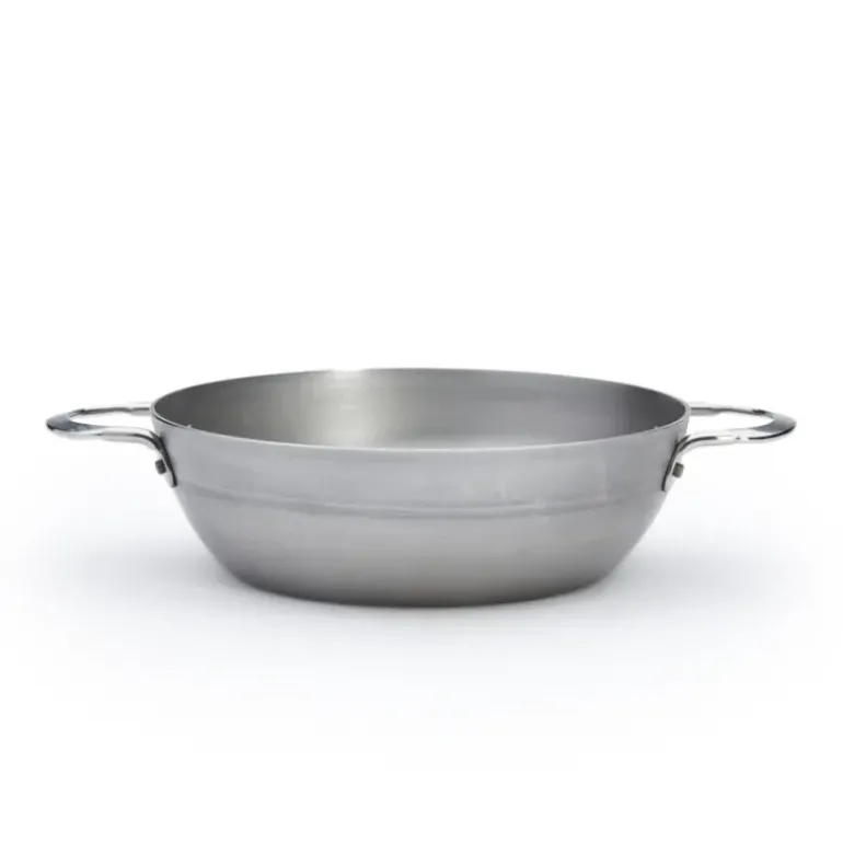 Sauteuse Paysanne Ø28 cm en Acier Minéral B De Buyer