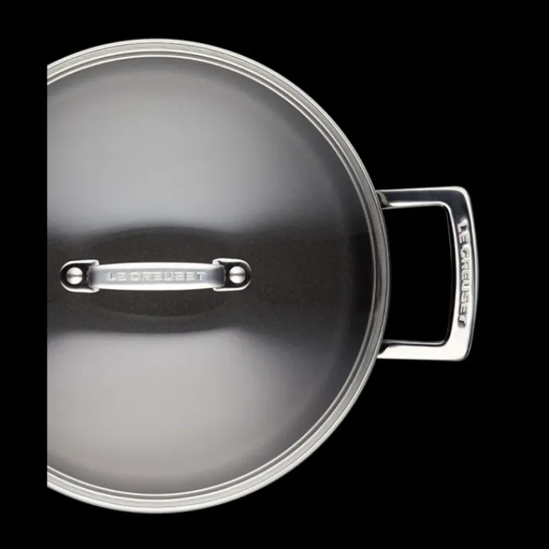 Sauteuse Provençale 24 cm Anti-Adhérente avec couvercle Les Forgées Le Creuset