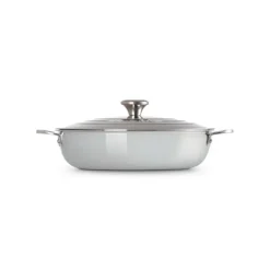 Sauteuse Provençale Inox Signature 30 cm et couvercle Le Creuset