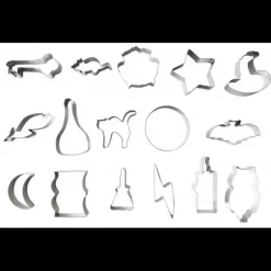 Seau 16 Emporte-pièces Thème Sorcier Scrapcooking