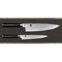 Set Couteau Universel et Couteau de Chef Shun Classic Damas Kai
