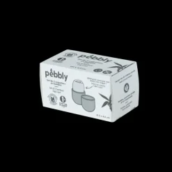 Set de 2 Coquetiers en Bambou Pebbly