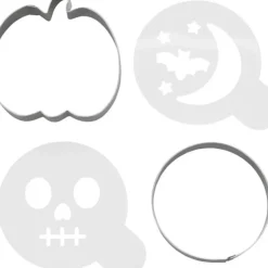 Set de 2 Emporte-Pièces et 2 Pochoirs Halloween Wilton