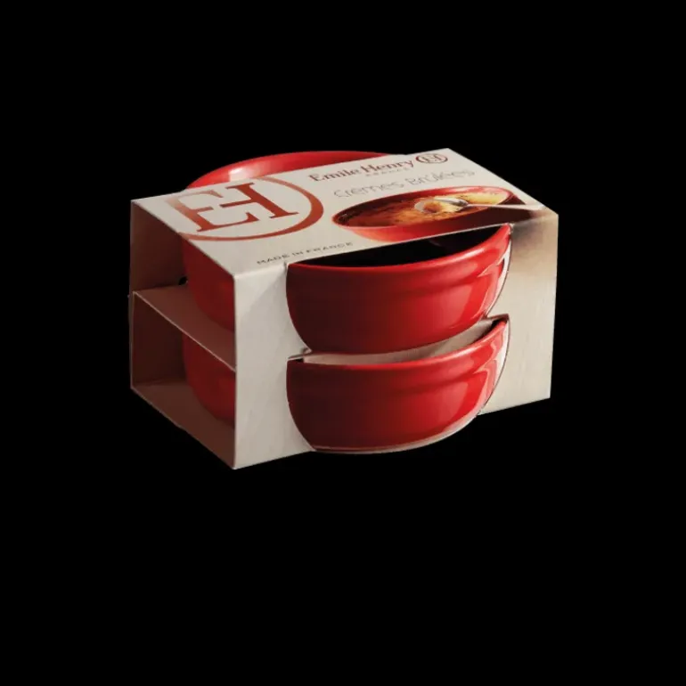 Set de 2 Ramequins à Crème Brûlée en Céramique Ø 12 cm Grand Cru Emile Henry