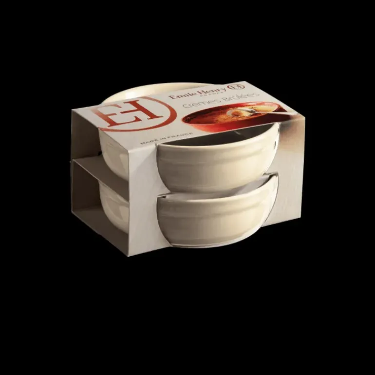 Set de 2 Ramequins à Crème Brûlée en Céramique Ø 12 cm Argile Emile Henry