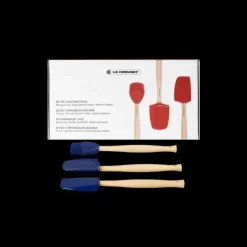Set de 3 Spatules Silicone Azur Le Creuset