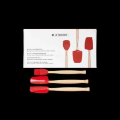 Set de 3 Spatules Silicone Cerise Le Creuset