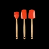 Set de 3 Spatules Silicone Volcanique Le Creuset