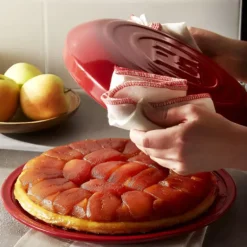 Set Moule à Tarte Tatin en Céramique Ø 33 cm Grand Cru Emile Henry