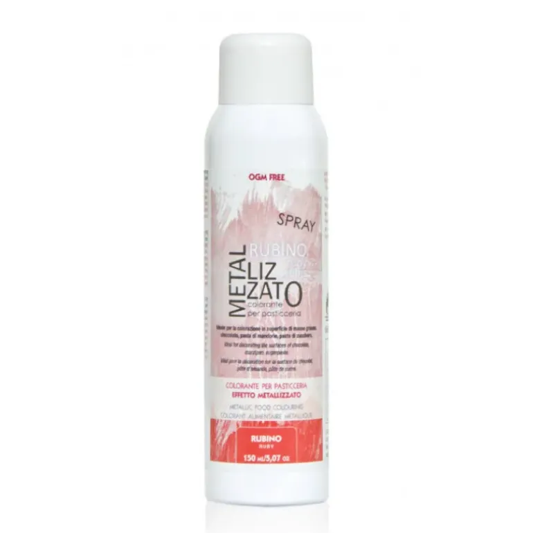 Spray Colorant Rouge Effet Métallisé 150 ml
