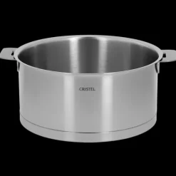 Série de 3 Casseroles Strate Amovible Inox Cristel