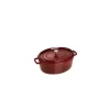 STAUB Cocotte Fonte Ovale 29 cm Grenadine Majolique 4,2 L