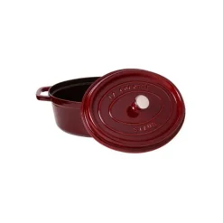 STAUB Cocotte Fonte Ovale 31 cm Grenadine Majolique 5,5 L