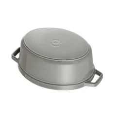 STAUB Cocotte Fonte Ovale 15 cm Gris Graphite 0,6 L