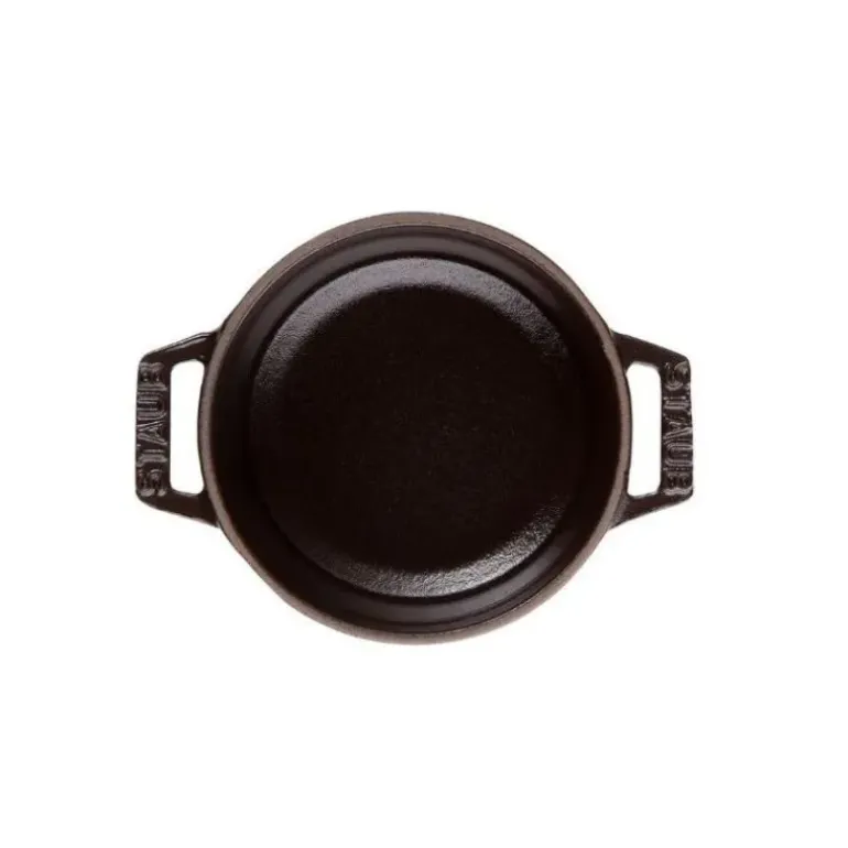 STAUB Cocotte Fonte Ronde 34 cm Noir Mat 12,6 L