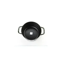 STAUB Cocotte Fonte Ronde 26 cm Vert Basilic Majolique 5,2 L