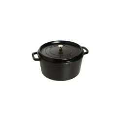 STAUB Cocotte Fonte Ronde 30 cm Noir Mat 8,35 L