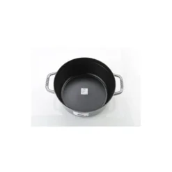 STAUB Cocotte Fonte Ronde 22 cm Gris Graphite 2,6 L