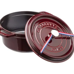 STAUB Cocotte Fonte Ronde 28 cm Grenadine Majolique 6,7 L