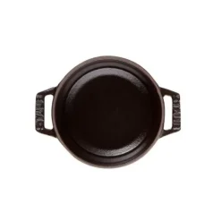 STAUB Cocotte Fonte Ronde 22 cm Noir Mat 2,6 L