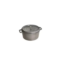 STAUB Cocotte Fonte Ronde 16 cm Gris Graphite 1,2 L