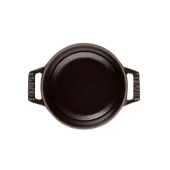 STAUB Cocotte Fonte Ronde 18 cm Noir Mat 1,7 L