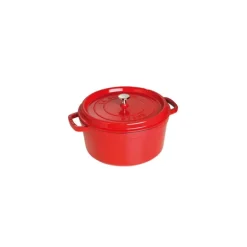 STAUB Cocotte Fonte Ronde 28 cm Rouge Cerise 6,7 L