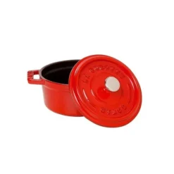 STAUB Cocotte Fonte Ronde 28 cm Rouge Cerise 6,7 L
