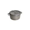 STAUB Cocotte Fonte Ronde 30 cm Gris Graphite 8,35 L