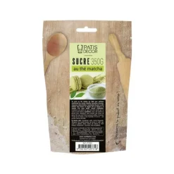 Sucre Aromatisé Thé Matcha 350 g Patisdécor