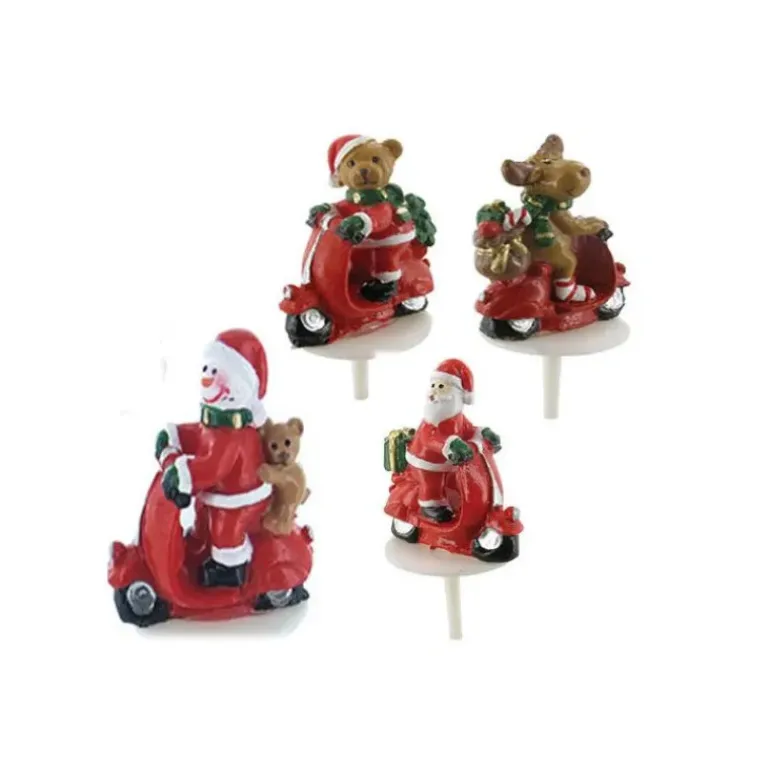 Sujets de Noël en Scooter Sujet Résine x50