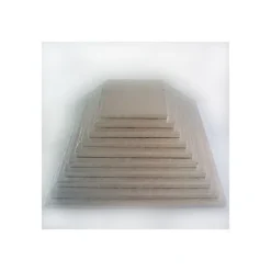 Support Gâteau Carré 30,5 x 1 cm Argenté Funcakes