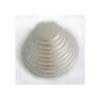 Support Gâteau Rond Ø 40 x 1 cm Argenté Funcakes