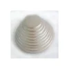 Support Gâteau Rond Ø 35 x 1 cm Argenté Funcakes