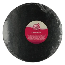 Support Gâteau Rond Ø25 x 1,2 cm Noir Funcakes