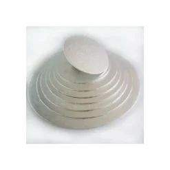 Support Gâteau Rond Ø25 x 0,4 cm Argenté Funcakes